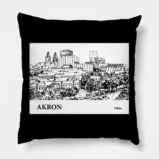 Akron - Ohio Pillow