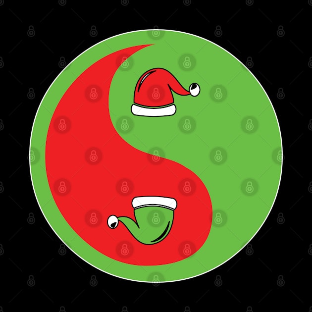 Christmas Yin-Yang 4 by art-by-shadab