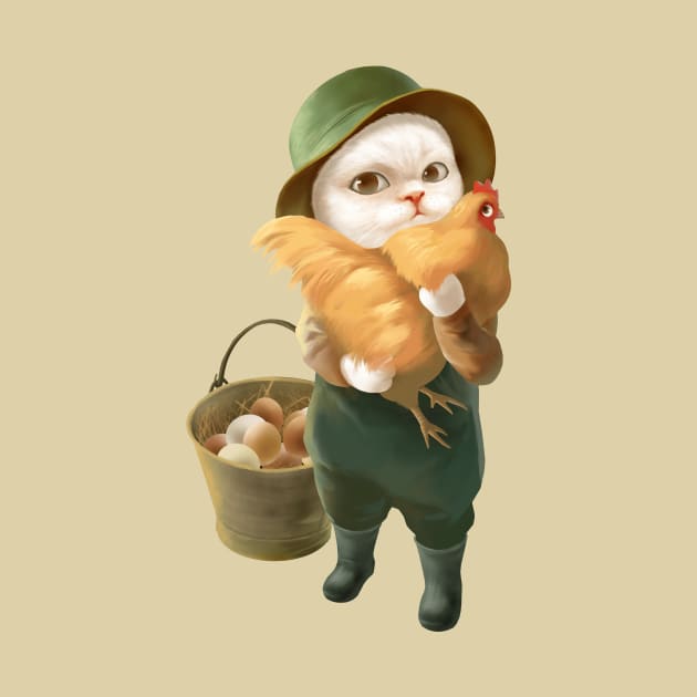 Chicken Hug by zkozkohi