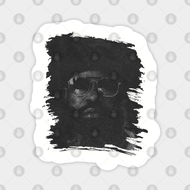 Black Thought // Retro Magnet by Degiab