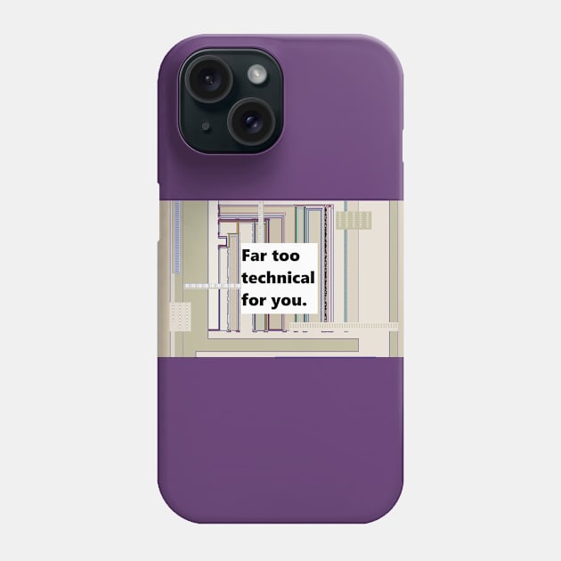 Gifts for IT, computer tech, engineer, programmer, software developer, gamer Phone Case by djrunnels