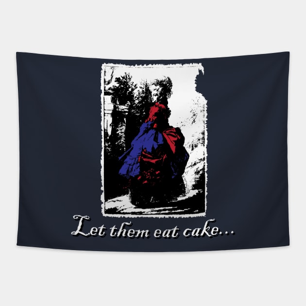 Let Them Eat Cake... Tapestry by Underdog Designs