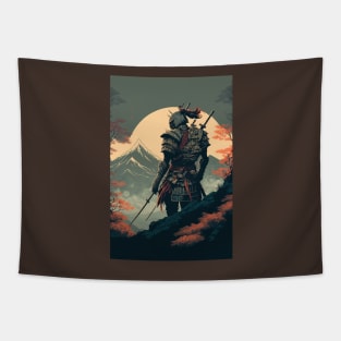 Samurai Scenic Tapestry