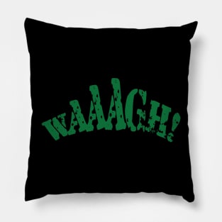 Waaagh - Green Pillow