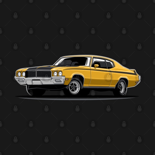 GSX Stage 1 - 1970 (Yellow) by afrcreativeart