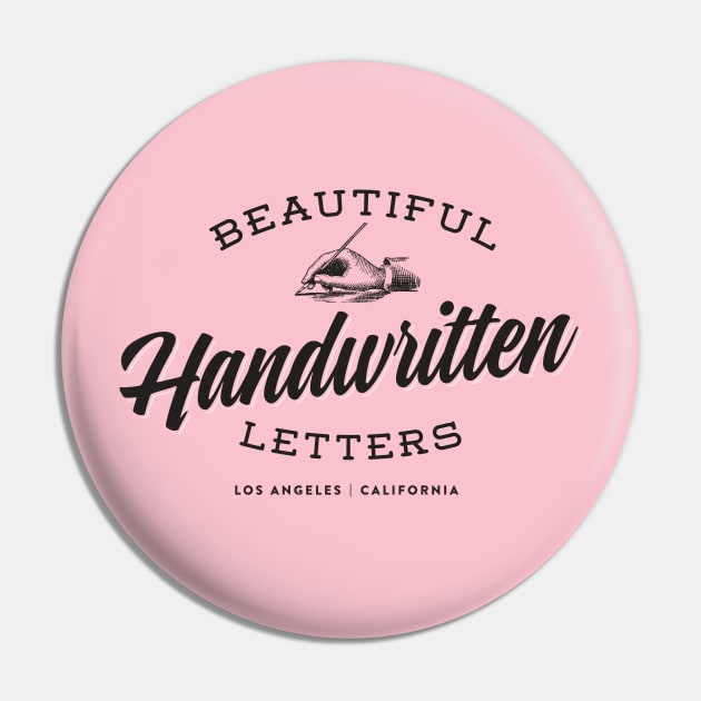 Beautiful Handwritten Letters Pin by MindsparkCreative