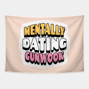 Zero base one zb1 mentally dating gunwook typography zerose kpop | Morcaworks Tapestry