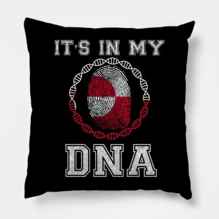 Greenland  It's In My DNA - Gift for Greenlandic From Greenland Pillow