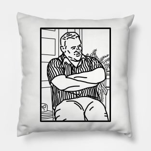 Minimal Irish Uncle Matt Meme Pillow