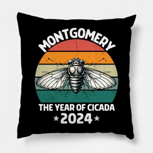 cicada 2024 invasion montgomery Pillow