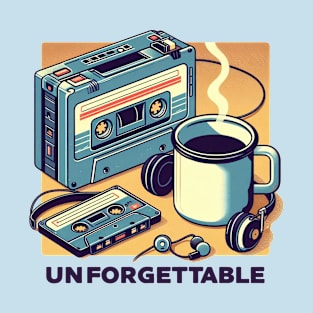 Unforgettable 80's Music and Coffee T-Shirt