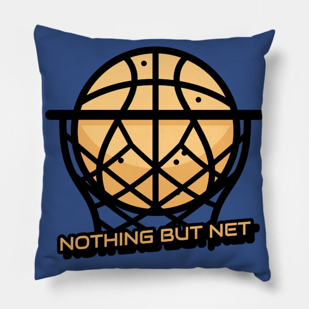 Nothing but net Pillow by BB Funny Store