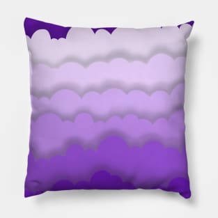 Purple Clouds Pillow