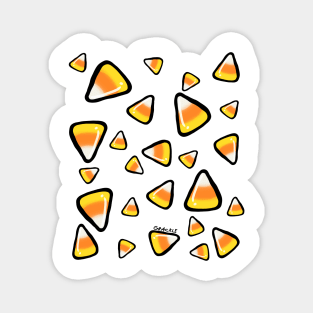 Candy Corn Goodies Magnet