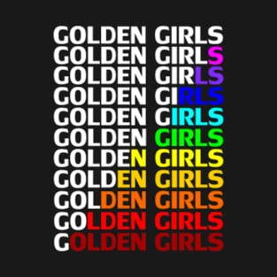 Golden Girls rainbow T-Shirt