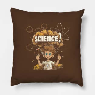 science is like magic, chemistry, atomic bomb, gift presents Pillow