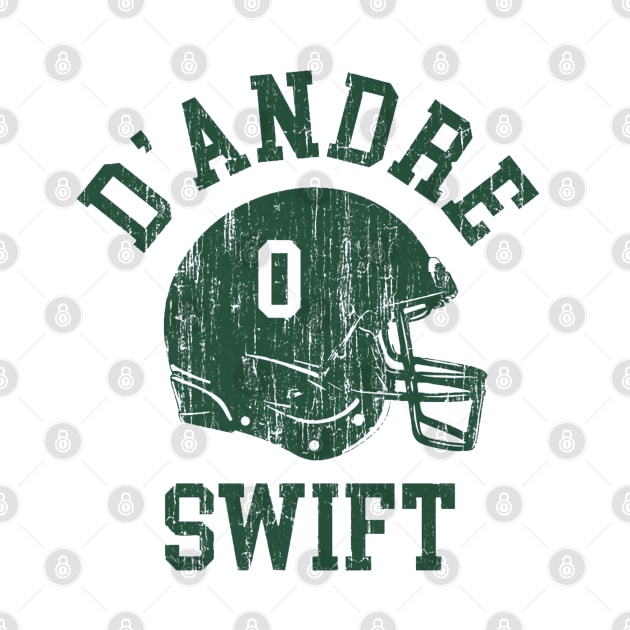 D'Andre Swift Philadelphia Helmet Font by TodosRigatSot