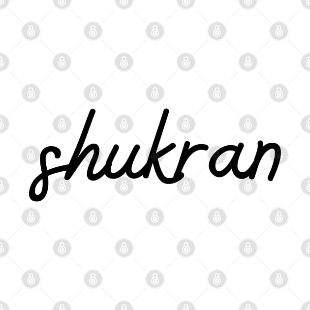 shukran - black by habibitravels