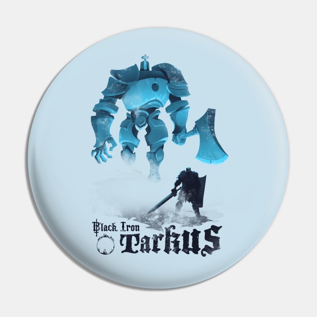 Black Iron Tarkus Pin by Crowsmack