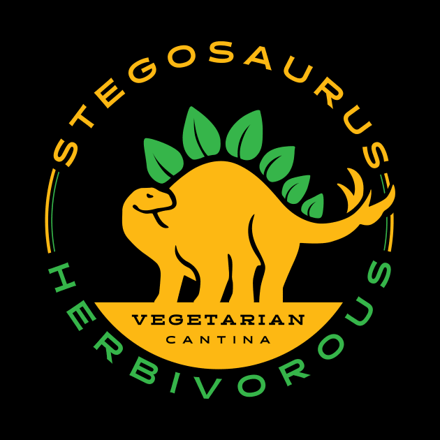 Stegosaurus Herbivorous Cantina by MindsparkCreative