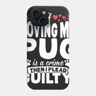 Animal Dog and Pug Lovers Christmas Gift Phone Case