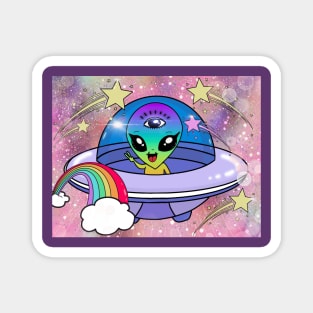 Kawaii alien Magnet