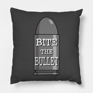 Bite the bullet! Pillow