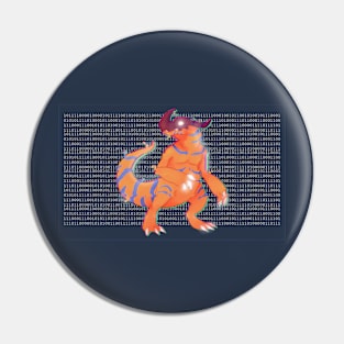 Greymon's Arrival Pin