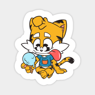 Little Tiger Dude - Stay Cool Magnet