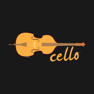 Cello Player Cellist Music Musical Instrument Musician T-Shirt