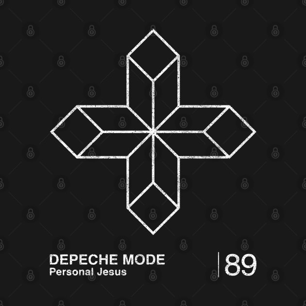 Personal Jesus / Minimalist Graphic Design Artwork by saudade