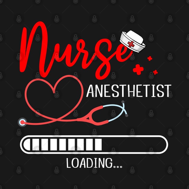 Nurse Anesthetist Loading Future CRNA Nursing Student by AE Desings Digital