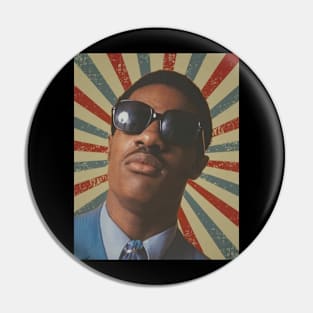 Stevie Wonder Pin