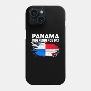 Happy Panama Independence Day Panamanians Flag Phone Case
