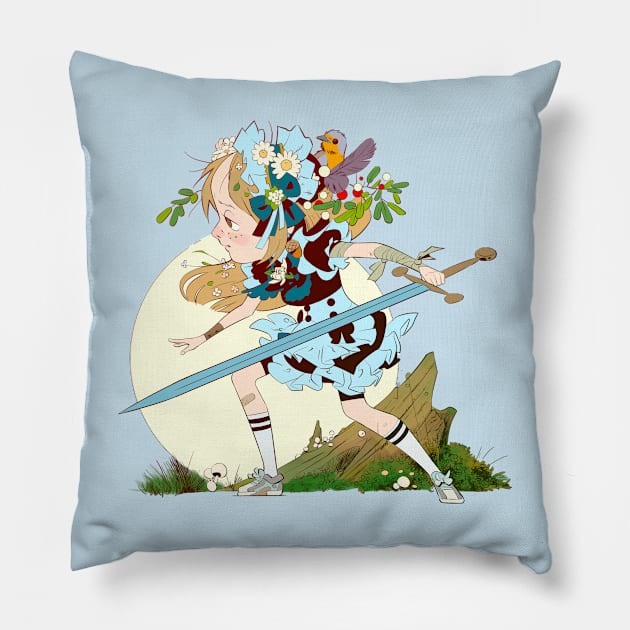 Sophie the Maid Pillow by chamito