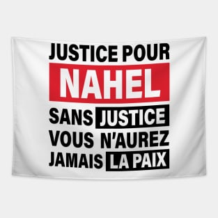 Justice Pour Nahel Tapestry