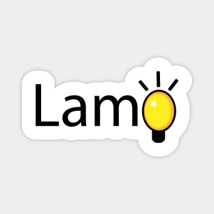 Lamp creative artwork Magnet