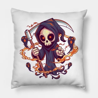 Grim Reaper Pillow