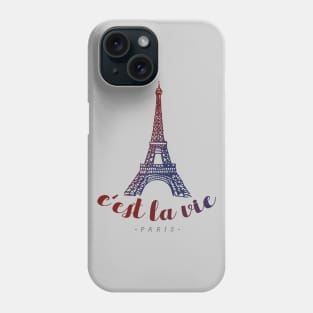 Lovely Paris | Gradient T-shirt Phone Case