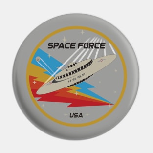 Space Force Mothership Lightning Edition-Retro Pin