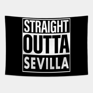 Sevilla Name Straight Outta Sevilla Tapestry