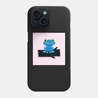 Frog On a Log Phone Case