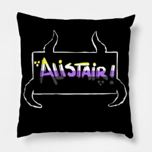 Alistair NonBinary Pride Pillow