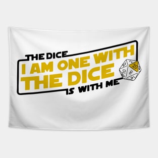 I am ONE with the DICE! Tapestry