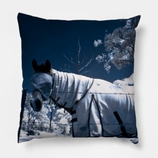 Snow Pony Pillow