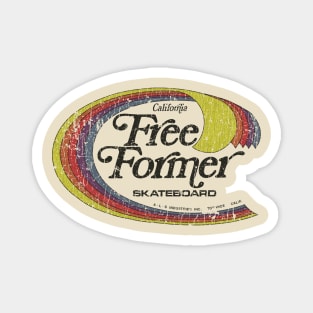 California Free Former Skateboard Magnet