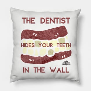 Game Managers Podcast Teeth 2 Pillow