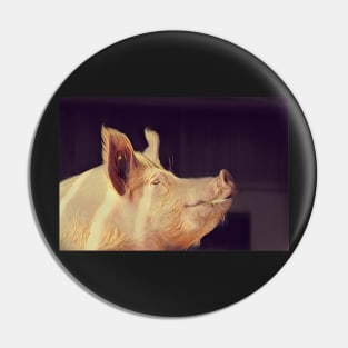 The Smiling Pig Pin