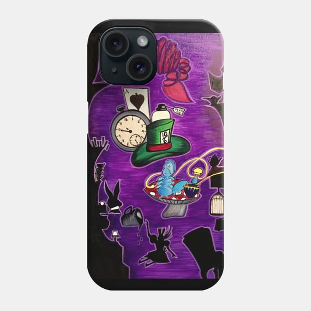 Down the Rabbit hole Phone Case by Few of your favorite things