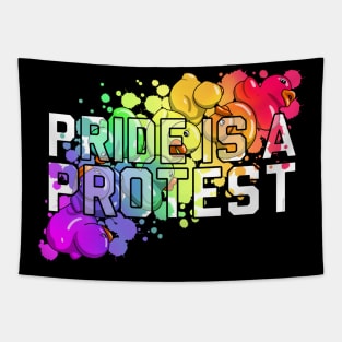 Pride Is A Protest Tapestry